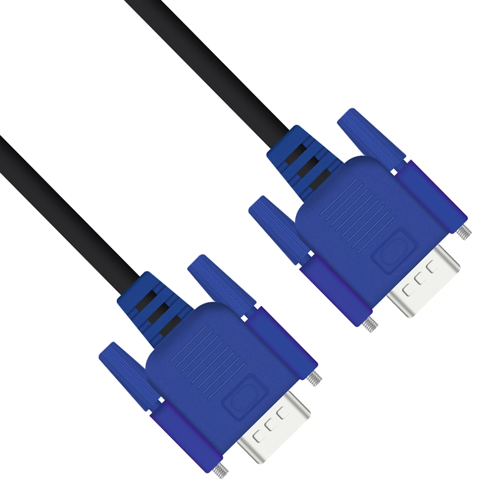 
Factory High Quality 3+4 3+6 3+9 VGA Cable Male to Male OEM Computer Cable VGA 