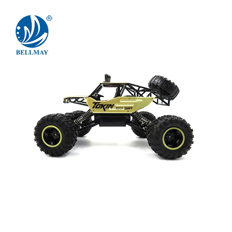 Bemay Toy 1:12 Scale Four-wheel Drive Electric Independent Suspension RC Car High-speed Metal RC Climbing Car