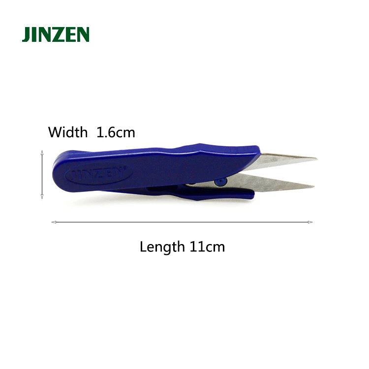 Wholesale Yarn Scissors TC-100 Plastic Handle Thread Cutter JZ-70712