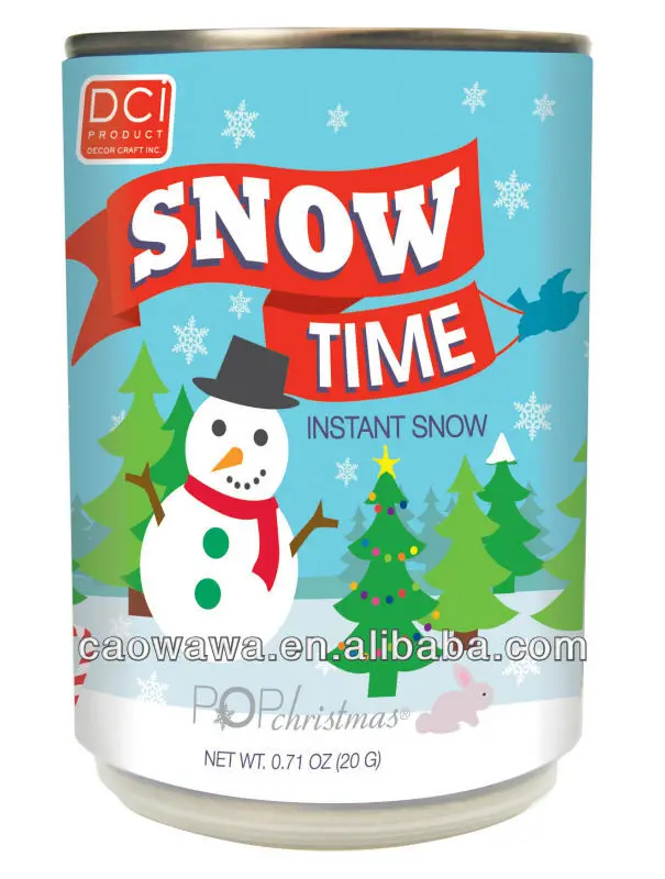 
artificial snow for promotions in Festivals 