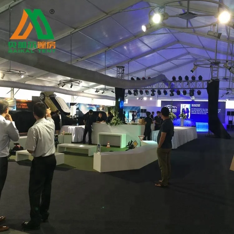 20 x 20 big outdoor white pvc wedding commercial party tent
