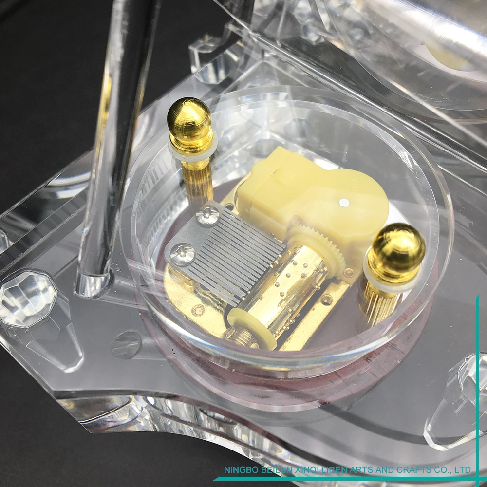 Piano Musical Box With Customized Music