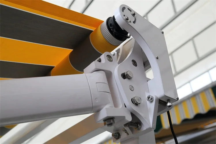 Acrylic Fabric  Coffee Shop tenda Aluminium Window Retractable Awning for Patio