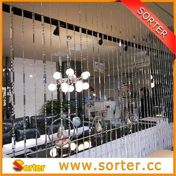 Crystal bead chain garland curtain light bead crystal curtain for decoration