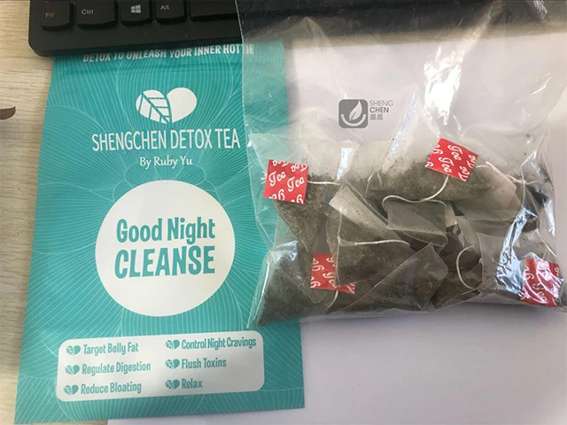 2022 hot sell OEM private label for 2g*20 teabags herbal lose weight organic detox tea.