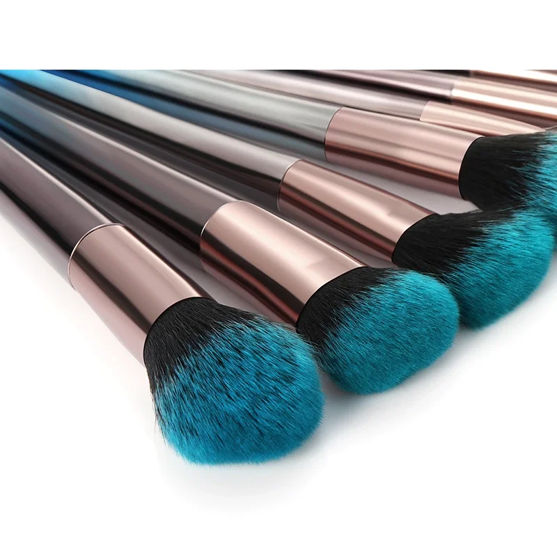 Vmae High Quality Wholesale Custom Cheap 7pcs/set Synthetic Soft Hair Makeup Brush Set Private Label Professional Sets