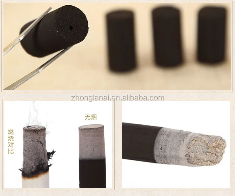 Natural 96pcs smokeless moxa stick green health care moxa cone moxibustion massage