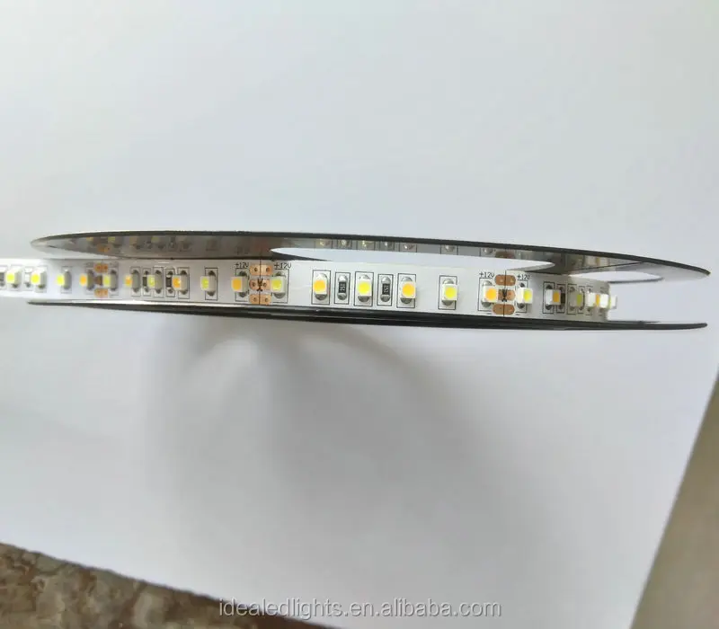 Color temperature adjustable cool white and pure white 12v SMD 2835 120leds cct LED strip light