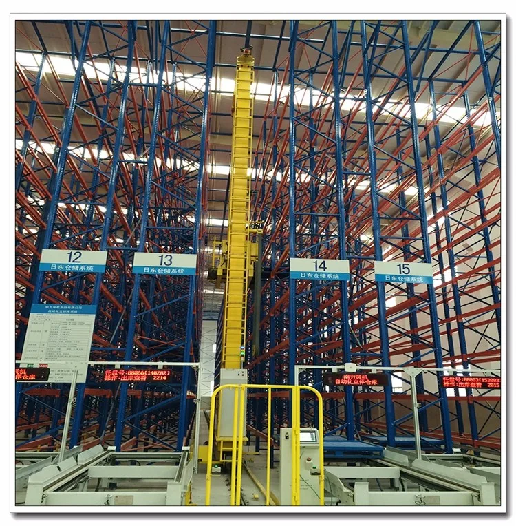 Автоматизированная складская система автоматического хранения в Гуанчжоу Eyda с эффективными стеллажами и