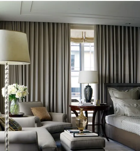 Window Curtains Living Room Ready Made Very Hot Sale Most Attractive Motorised Window Curtain For Use Hotel Curtain