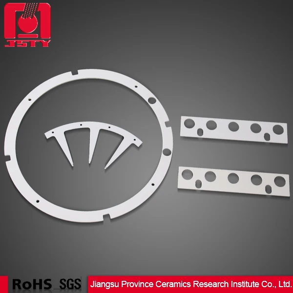 Low Price Thin Alumina Ceramic Substrate Industrial Ceramic Ring Holder