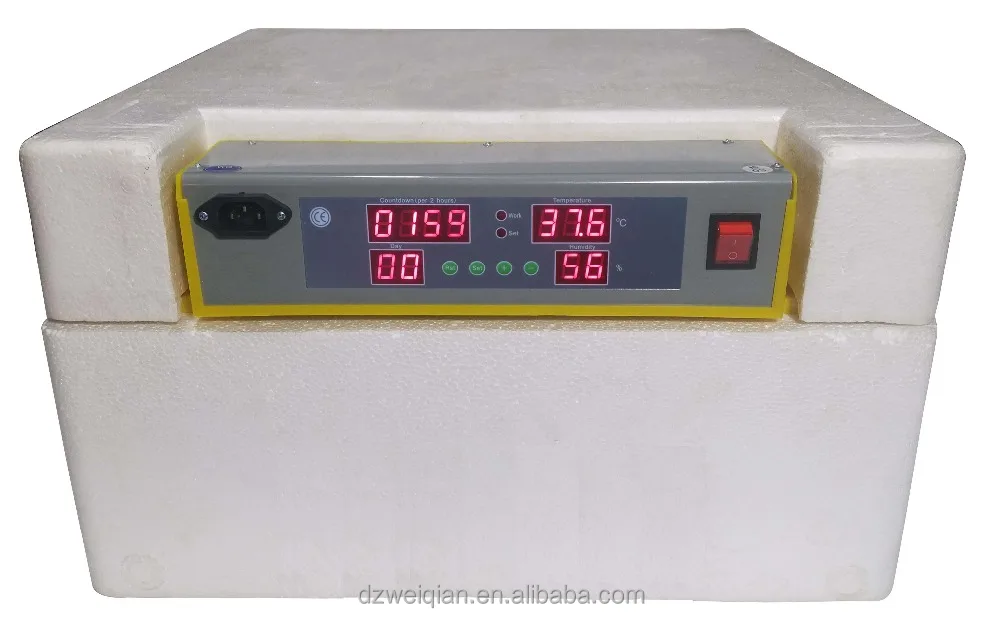 Good quality new agricultural machines automatic egg incubator 56 eggs double screen