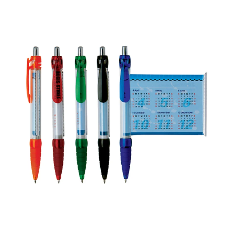 New design advertising cheap pull out banner ballpoint pen plastic ball pen with banner