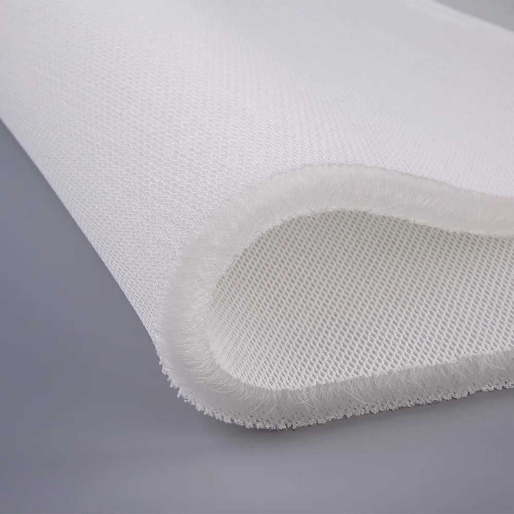 
Customized width three dimensional two sides hole 20mm 3d air spacer mesh fabric for home pad 