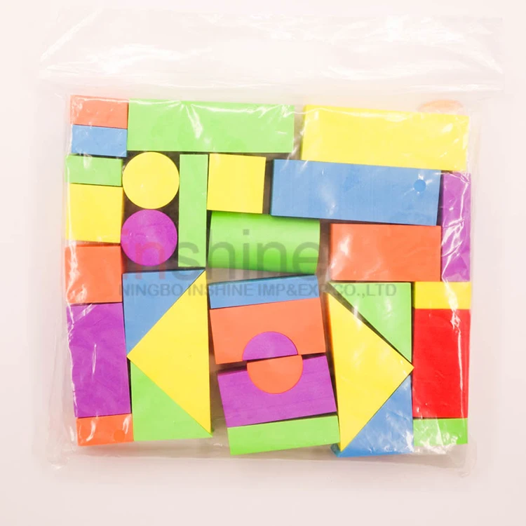 High Quality durable kids building blocks color eva educational toy