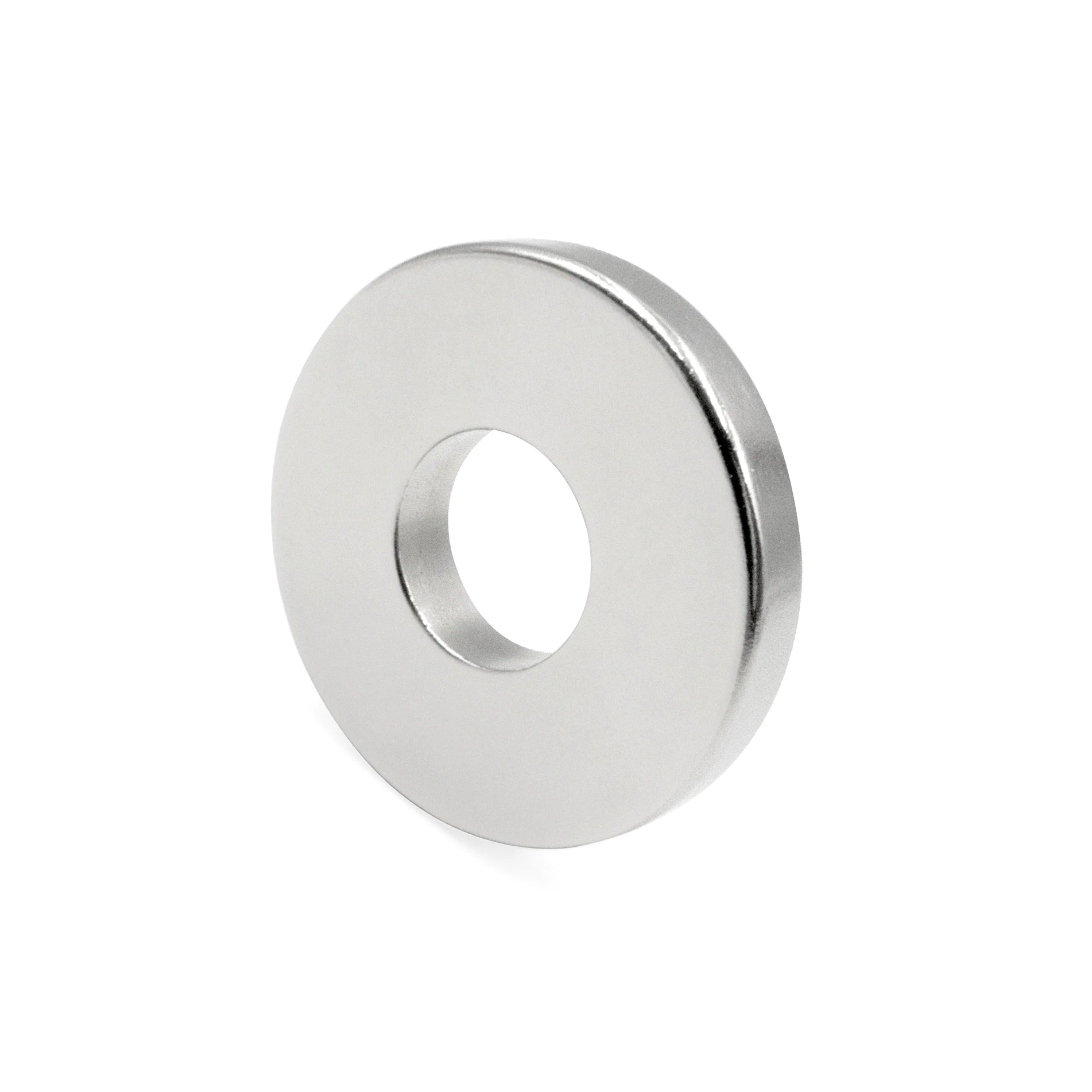 N35 Nickle plated super strong annular neodymium magnet