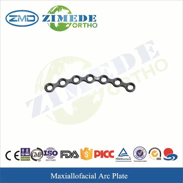 70124 Дуги Плиты лицевые имплантаты травматологов-ортопедов имплантаты