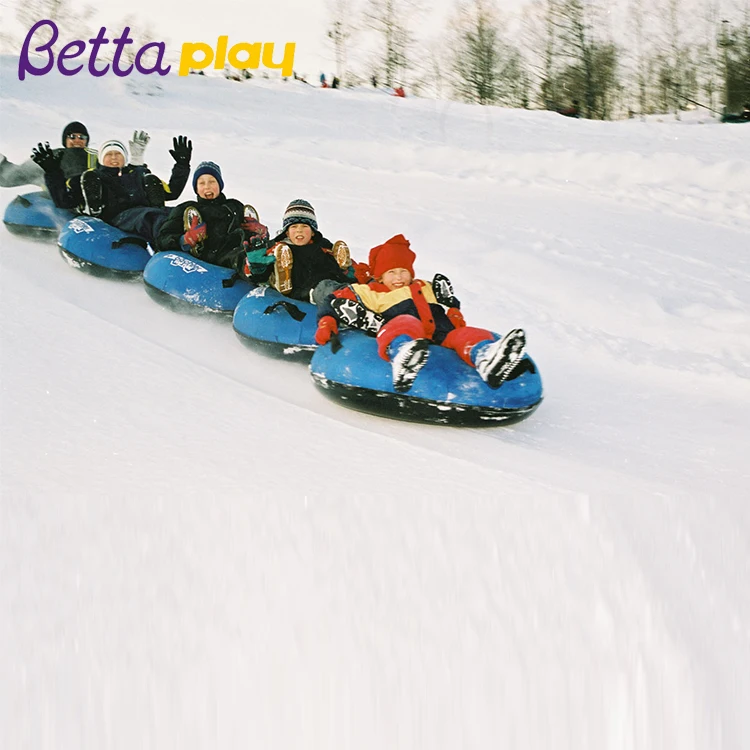 
Hot inflatable snow tube,HDPE bottom rubber inner nylon cover Snow Tube 