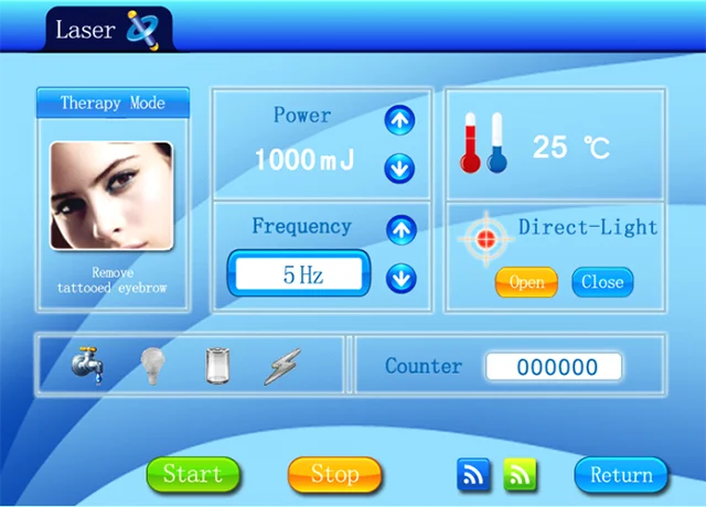 
Professional 4 in 1 Tattoo Laser OPT SHR RF IPL hair removal machine With CE 