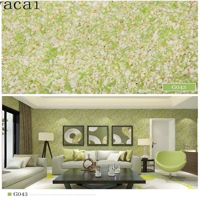 
Клей завод волокна стен подкладке 3D стены пальто хлопковые покрытия стен 