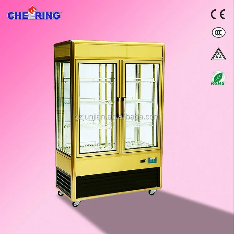 rotating display case / Cake Fridge /cake refrigerator for sale