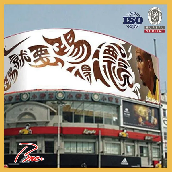 Подсветка пвх изображения знамя гибкого трубопровода