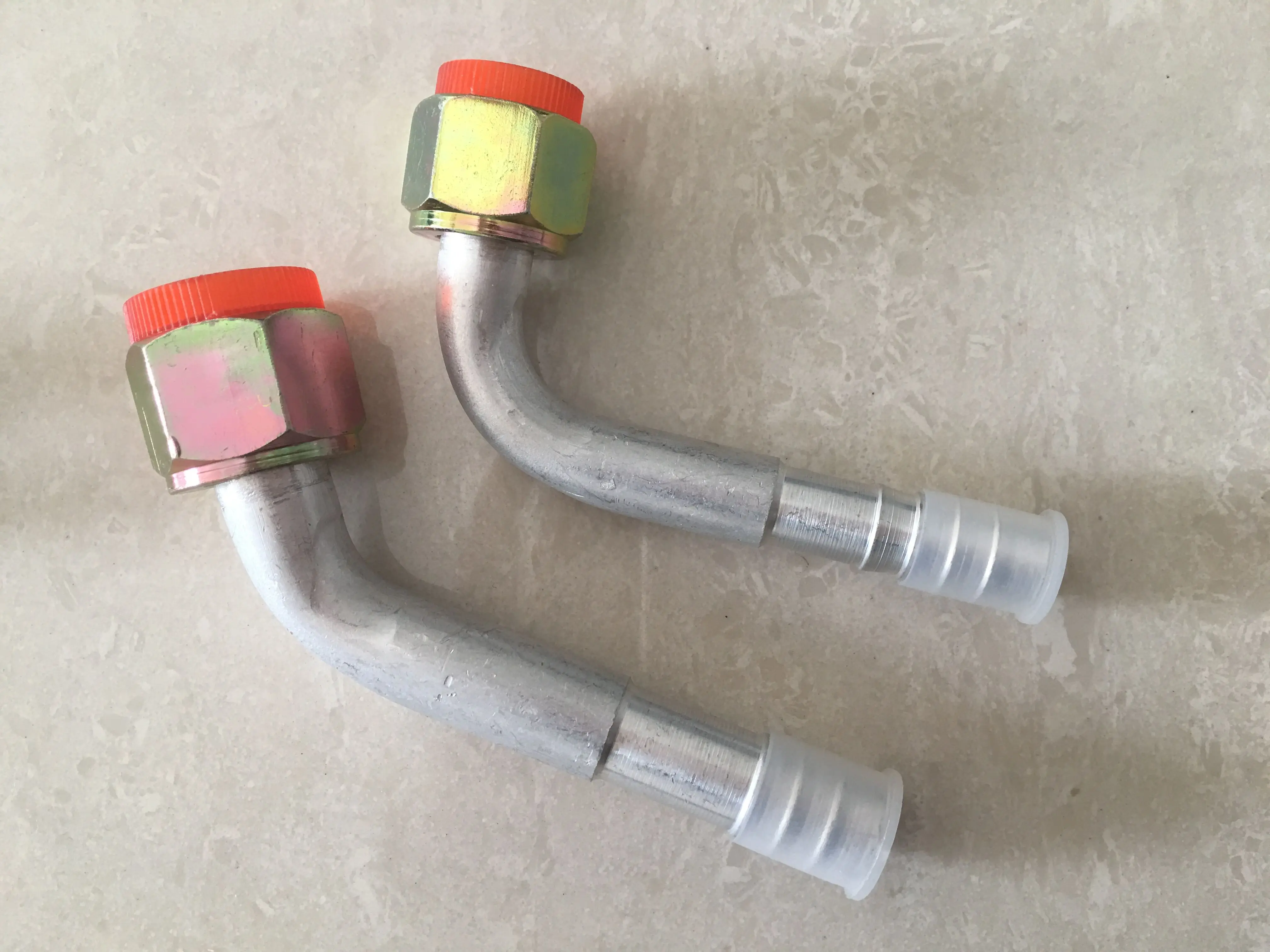 Aluminum air conditioning hose fitting