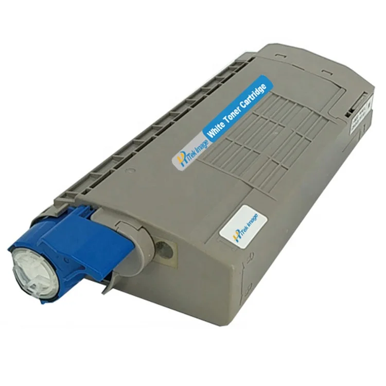  Белый тонер-картридж совместимый с OKI C711WT для белых принтеров лазерный тонер-принтер белым тонером