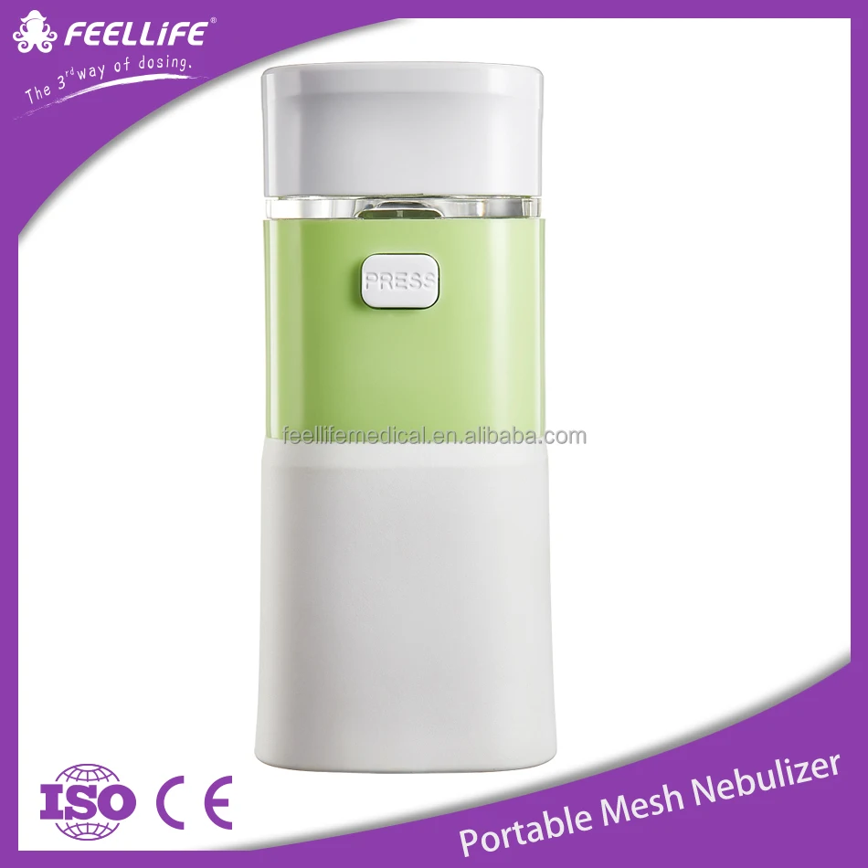Medical mesh nebulizer customize adult and baby inhalator compressor ultrasonic nebulizer Feellife mesh nebulizer mask machine
