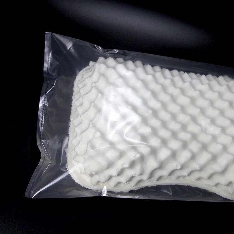 Custom printed PE vacuum bags for pillow & household packaging bag used for latex pillow packing bag