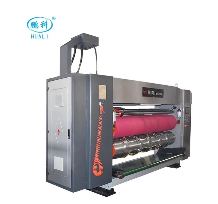 Картонная коробка из гофрированного картона высокоскоростная флексографическая печатная машина для упаковочной машины на продажу