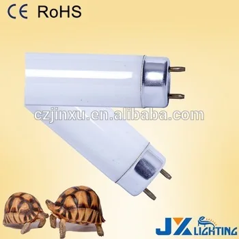 Светильник для рептилий, 15 дюймов, uva uvb 5,0 T8, флуоресцентный УФ-выход, лампа для черепахи