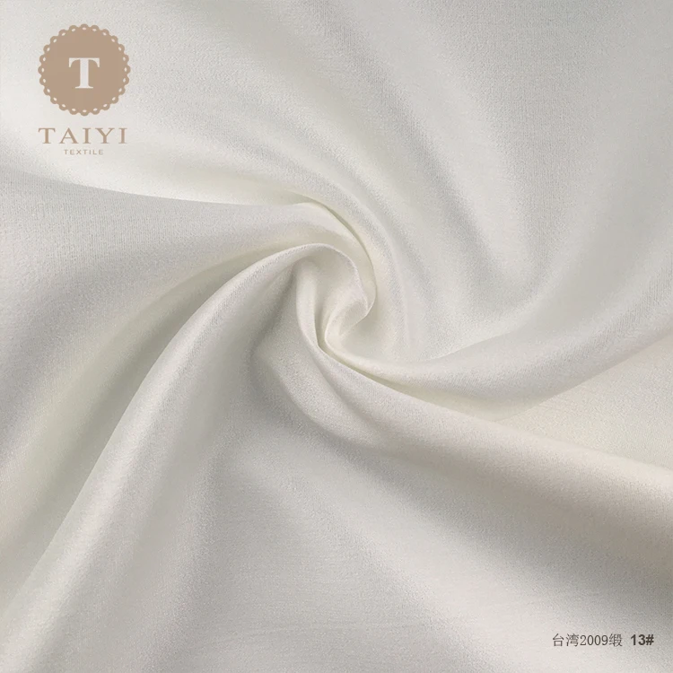 
Factory Price Heavy Weight Polyester Bridal Satin Fabric Per Meter 