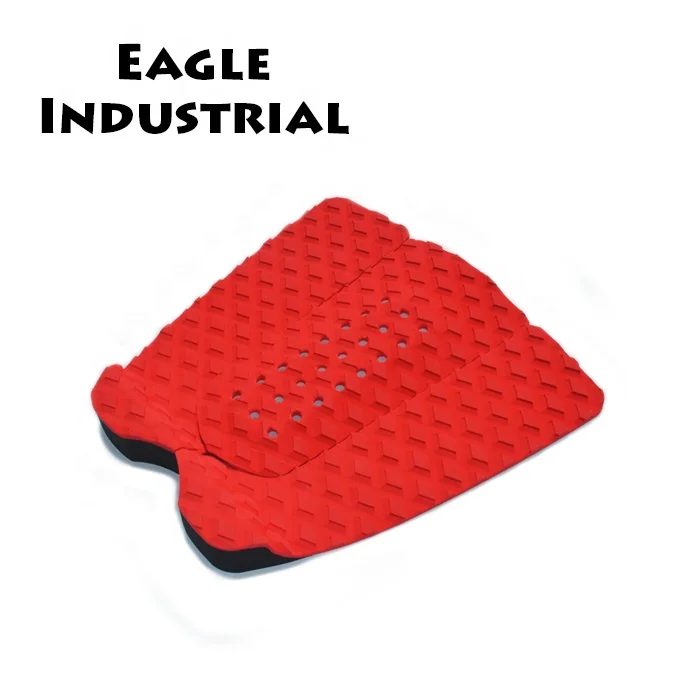 3-PIECE OEM LOGO Color EVA surf deck pad traction pad surfboard tail pad for sale