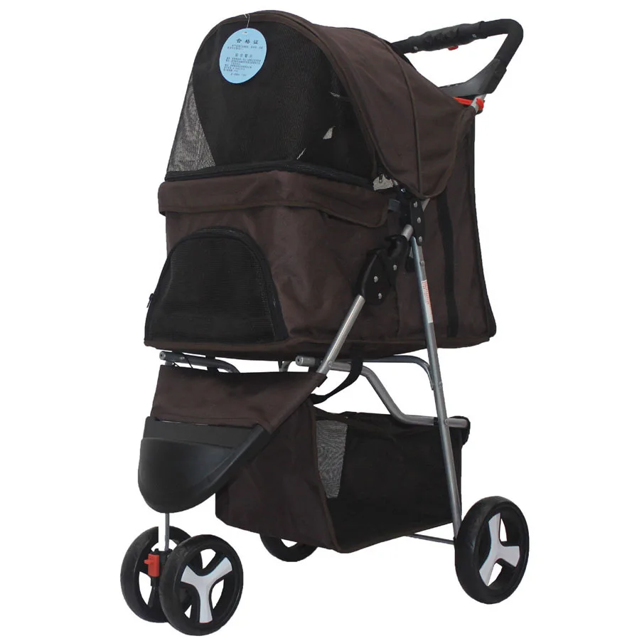 Three Foot Doll Stroller and Outdoor Travel Pet Trolley  with Multi Windows