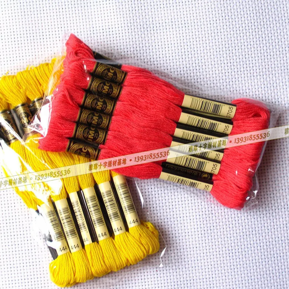 Wholesale JMG cotton cross stitch thread supply cross stitch materials