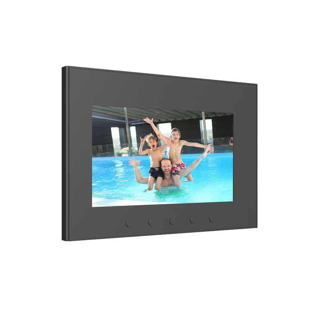 Пластиковая Обложка TFT Цифровая Видео Брошюра для приглашения Lcd Видео поздравительная открытка