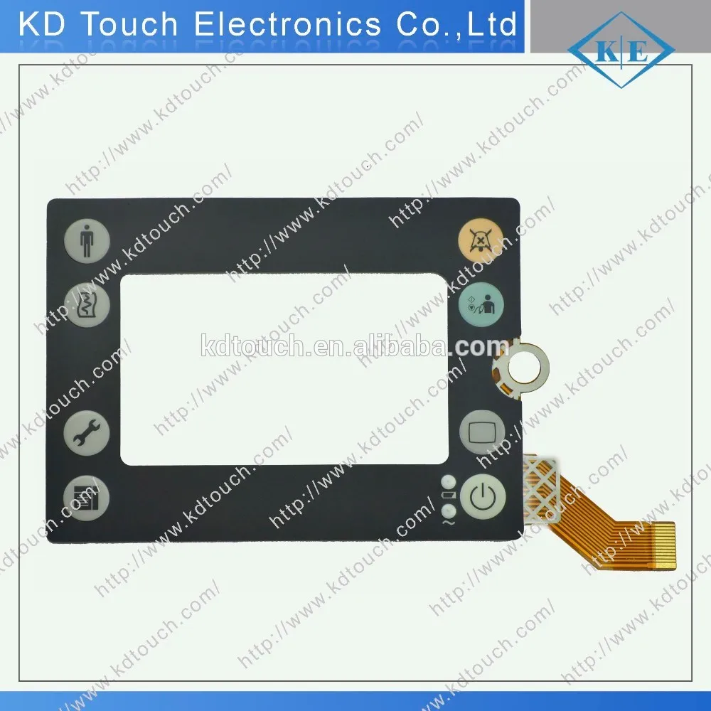 Push button FPC control membrane keypad switch