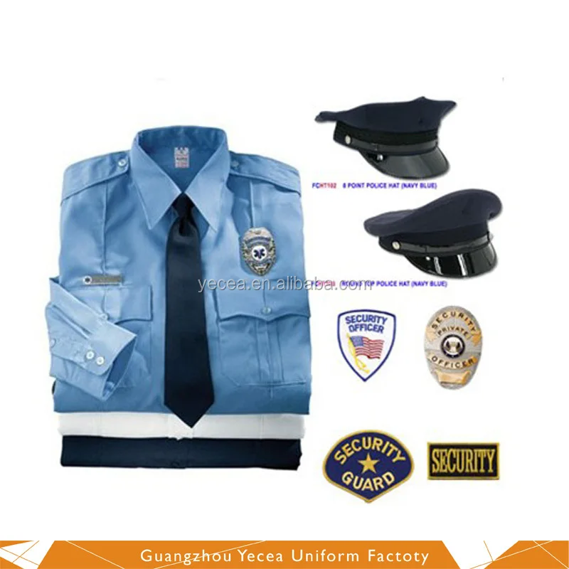 Hot design TC65/35 security guard uniform sets