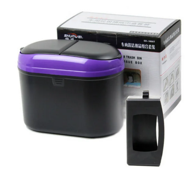 car accessories trash bins small size car trash can cheap trash can