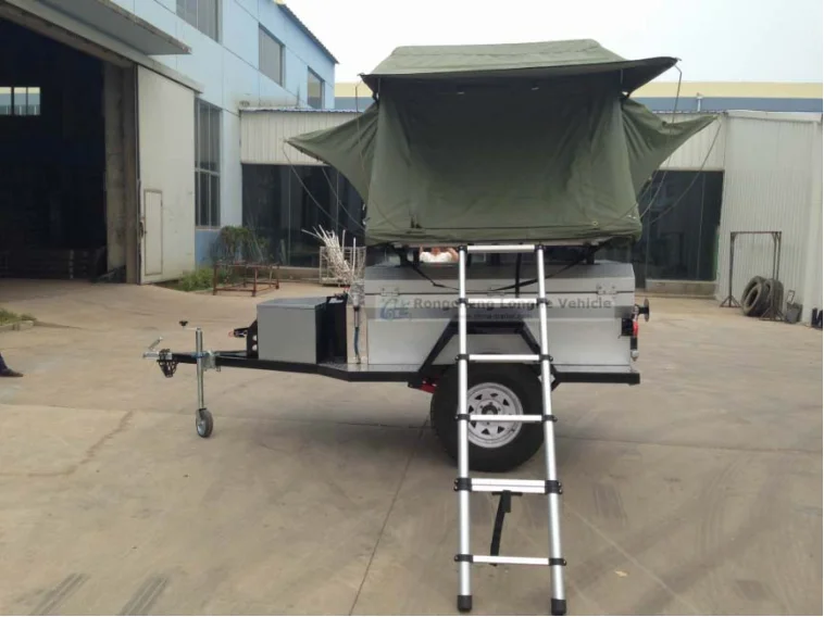 High Quality Motor Travel Hard Floor Camper Trailer Tent