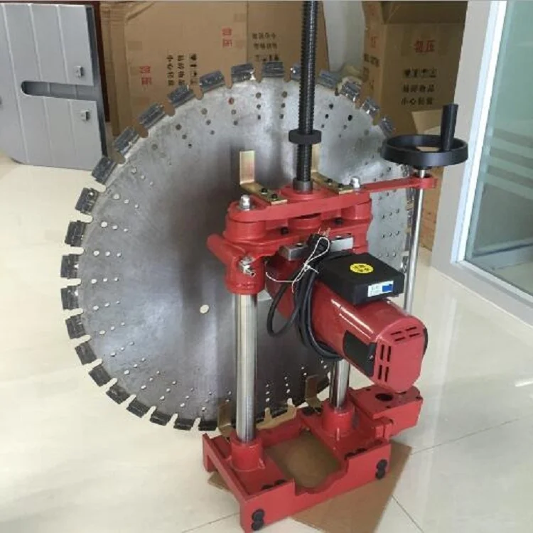 Hydraulic concrete wall saw cutting machine