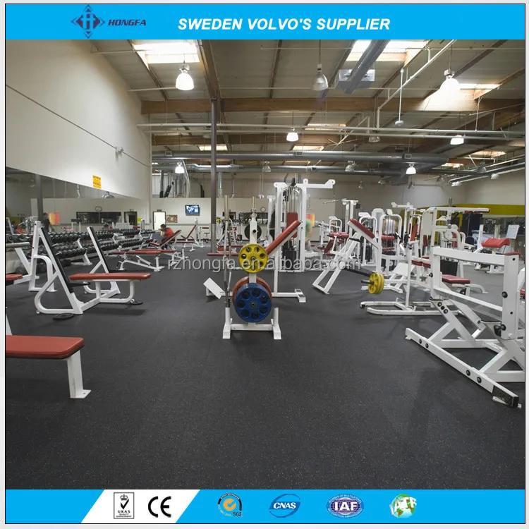 CE Certification Fitness 6mm Rubber Flooring Roll