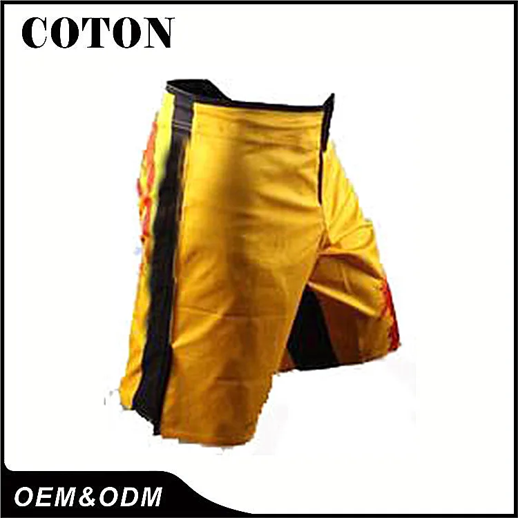 Wholesale custom design mma short make your own fight shorts with sublimated