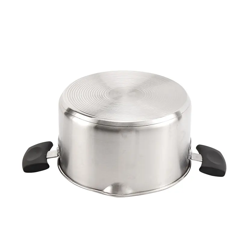 
High Quality Stainless Steel Super Capsule Bottom Cookware Casserole Hot Pot Stock Pot 