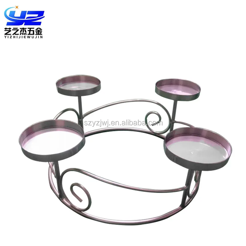 Wholesale Indoor Steel Flower Pot Standing Display Racks Flower