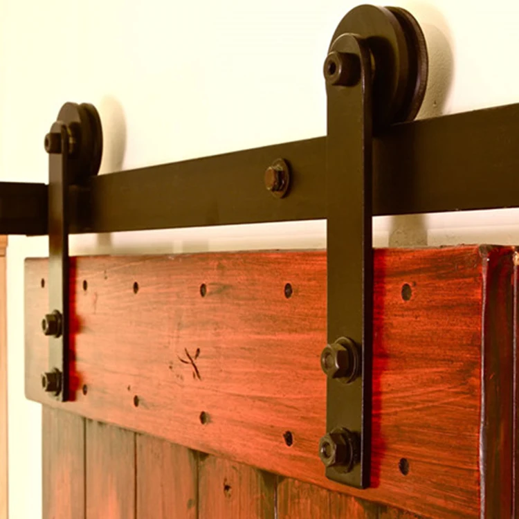 Rustic Style Wooden sliding door for living room