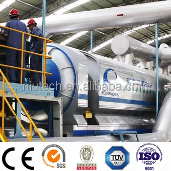 
Industrial Continuous Pyrolysis Oil Distillation Plant 