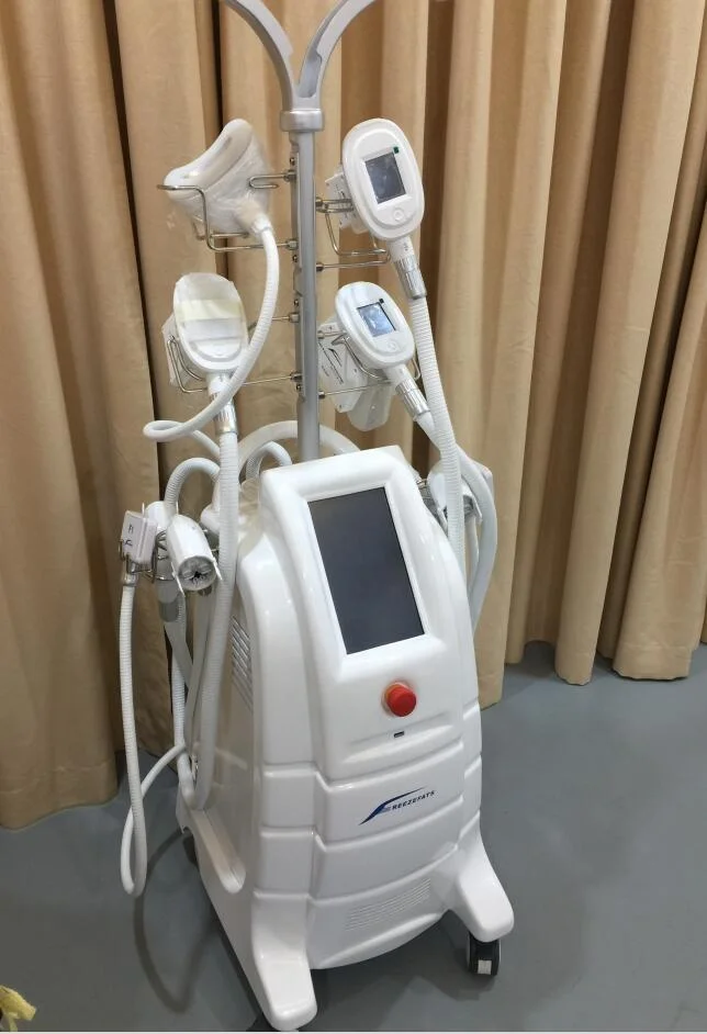 NEW Design! 5 cryo handles Cryo slimming machine, cryotherapy machine, cryolipolisis fat removal device price