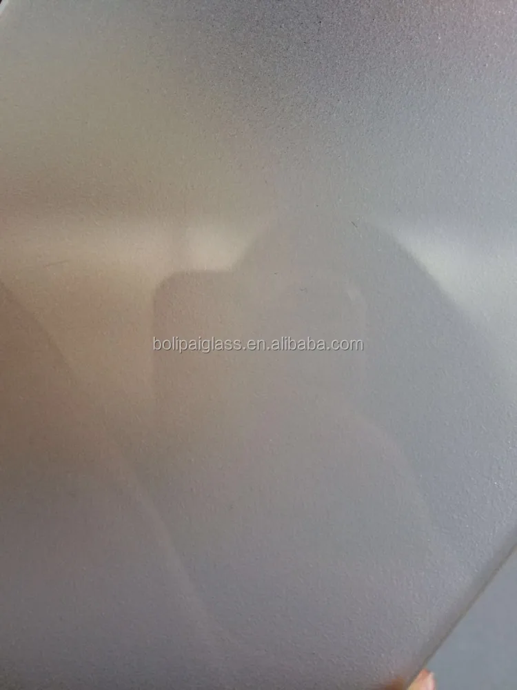 CE Certificate Sand Blast Strength Glass/Tempered Glass/Toughened glass